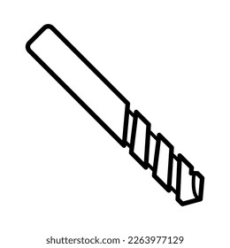 Twist bits icon vector design illustration