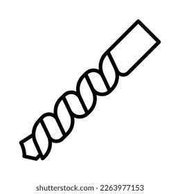 Twist bits icon vector design illustration