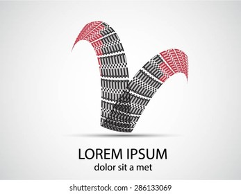 Twist Logo design. Vector illustration