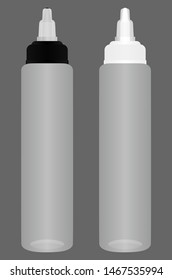 Twist top bottle template. Vector illustration EPS10
