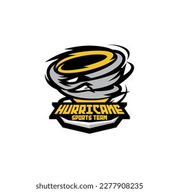 Twist Tornado Hurricane Typhoon  Logo Sports Template Vector 