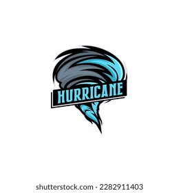 Twist Tornado Hurricane Typhoon  Logo Sports Template Vector 