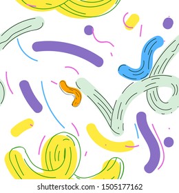 Twisted abstract seamless lines background