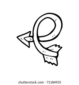 twisted arrow cartoon