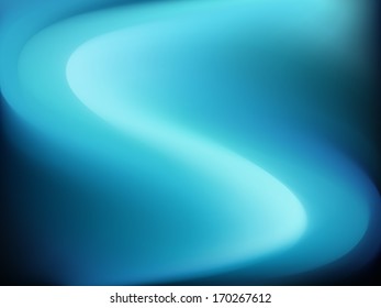 twisted azure wave soft pastel  abstract  background for design with gradients mesh  lines vector illustration eps 10