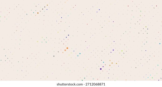 Twisted checkered colorful background. Abstract vector pattern. Retro wavy psychedelic checkerboard