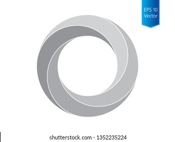 Twisted circle vector