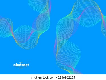 twisted curveline neon theme innovative theme background for website UI template business Annual reports, flyer, poster, cover friendly use vector EPS.