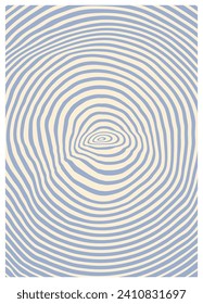 Twisted and distorted vector groovy hippie background. Waves, swirl, twirl pattern. Retro backgrounds in psychedelic style. Vector illustration