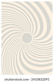 Twisted and distorted vector groovy hippie background. Waves, swirl, twirl pattern. Retro backgrounds in psychedelic style. Vector illustration