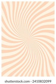 Twisted and distorted vector groovy hippie background. Waves, swirl, twirl pattern. Retro backgrounds in psychedelic style. Vector illustration
