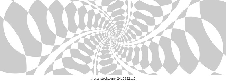 Twisted and distorted vector groovy hippie background. Waves, swirl, twirl pattern. Retro backgrounds in psychedelic style. Vector illustration