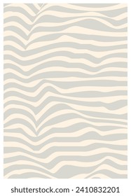 Twisted and distorted vector groovy hippie background. Waves, swirl, twirl pattern. Retro backgrounds in psychedelic style. Vector illustration
