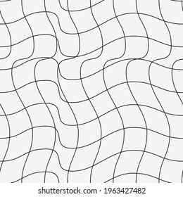 Twisted grid pattern. Vector same break mesh.