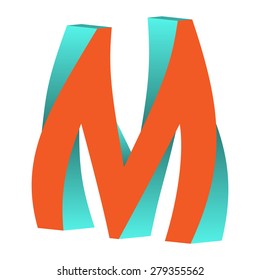 Laser Cutting Letter M Woodcut Vector Stock Vector (Royalty Free ...