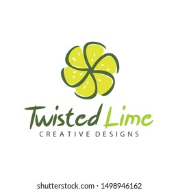 Twisted Lime Logo Lime Fan Logo