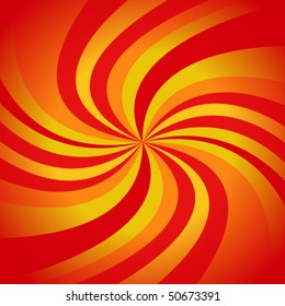 Twisted red lines