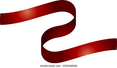 Twisted Red Ribbon.eps
This Is A Vector Illustration.