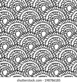twisted ropes seamless background