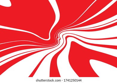 Twisted, swirling lines, stripes. Dynamic style. Digital image with a psychedelic stripes. Abstract explosion, motion lines from the middle, radiating sharp