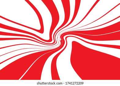 Twisted, swirling lines, stripes. Dynamic style. Digital image with a psychedelic stripes. Abstract explosion, motion lines from the middle, radiating sharp