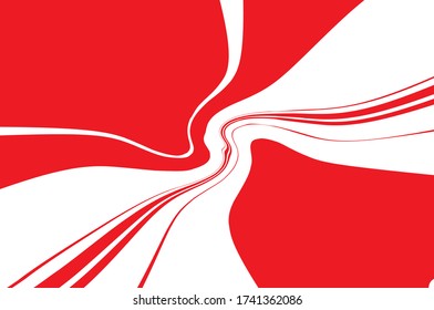 Twisted, swirling lines, stripes. Dynamic style. Digital image with a psychedelic stripes. Abstract explosion, motion lines from the middle, radiating sharp