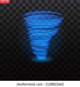 Twisted wind, strong tornado