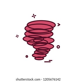 Twister icon design vector