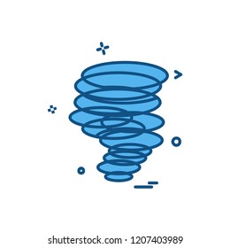Twister icon design vector