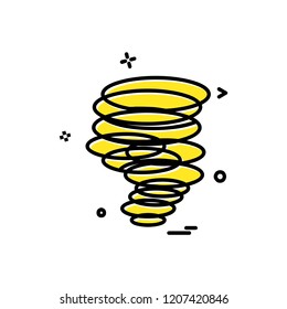 Twister icon design vector