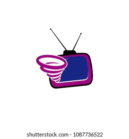 Twister Television Logo Template