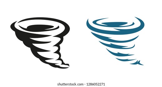 Twister tornado icon