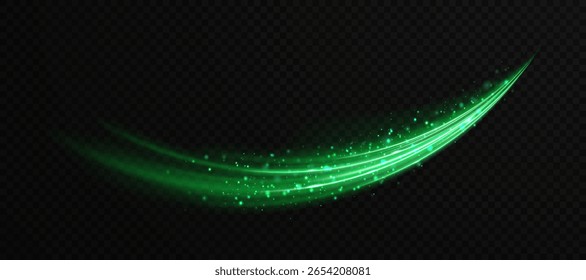 Brisa de invierno retorcida brilla con gradiente suave. La forma de flujo de aire de neón agrega ilusión de movimiento. El efecto aire imita el ventilador o el Vector del purificador. Las líneas de movimiento suaves trazan la energía y la claridad.
