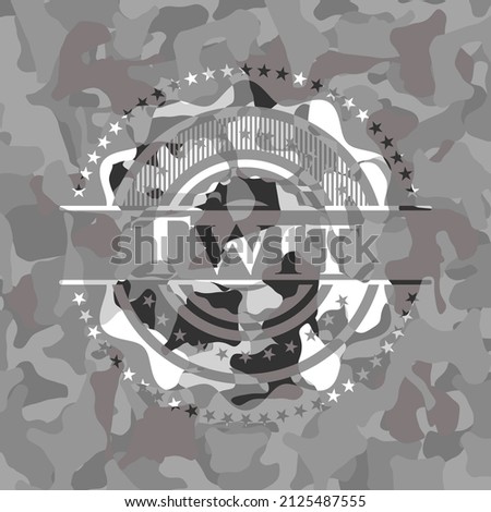 Twit on grey camouflaged texture 