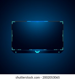 plantilla de streaming de Live Stream de Twiter