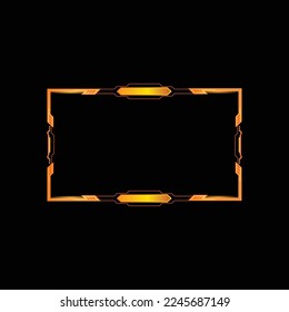 Twitch Overlay Template vector design