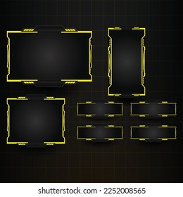 Twitch Overlay Template victor design