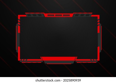 Twitch Stream Overlay Design Face Cam Design.