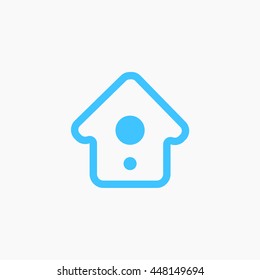 Twitter Home icon, tweet homepage EPS, Tweety vector, social media tool, UI element, Image, Flat, twit sign, twt outline logo