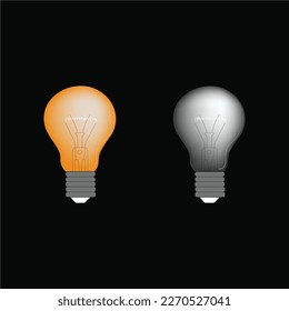Dos Increíbles Obras De Arte De Vector De Luz De Colores.