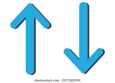 
Two arrows Data network simple graphic icon.  1176
