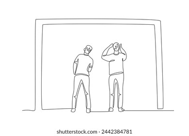 Two artists who are thinking about the concept of city painting