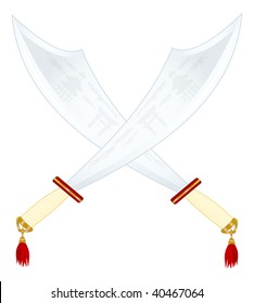 Two asian swords