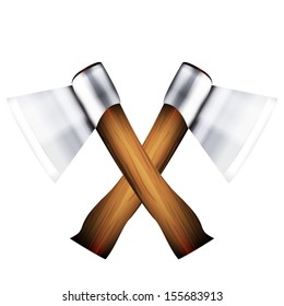 two axes formed a cross