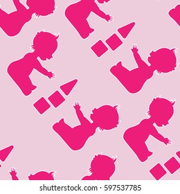 Two babies pattern for girls
