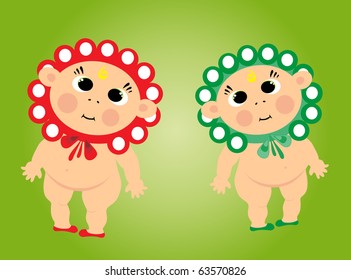 two baby
