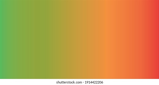 Two Background Color Gradiant Green To Orange