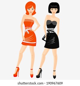 Two beautiful girls