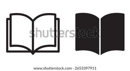 Two bell icons, one outlined and one filled, isolated on white background