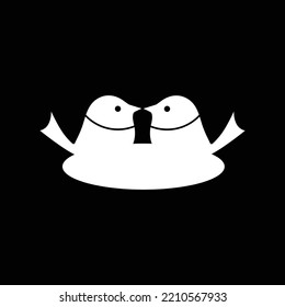 Logotipo de animal vector de aves 